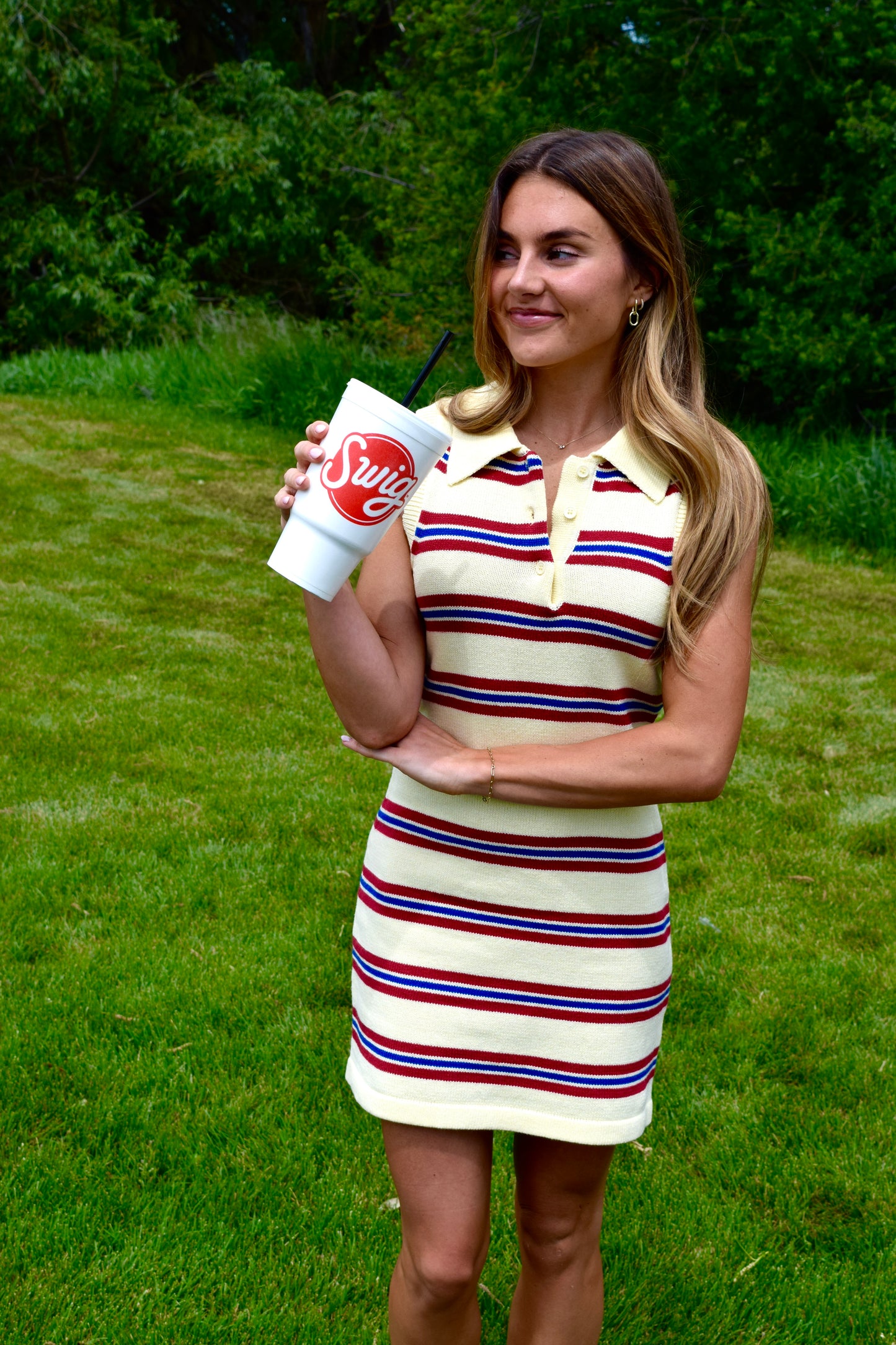 Sunny Stripes Dress