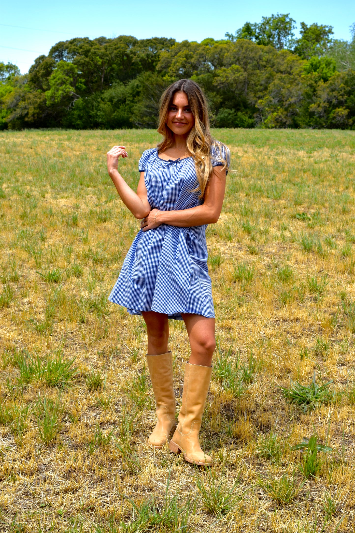 Bluebell Gingham Dress