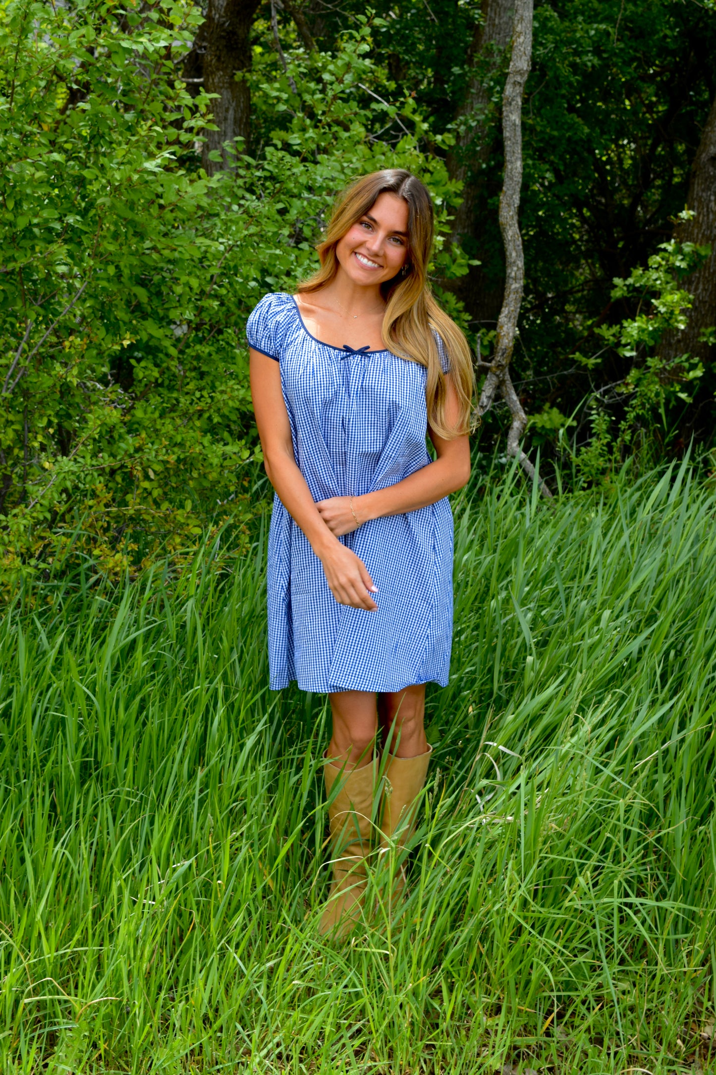 Bluebell Gingham Dress