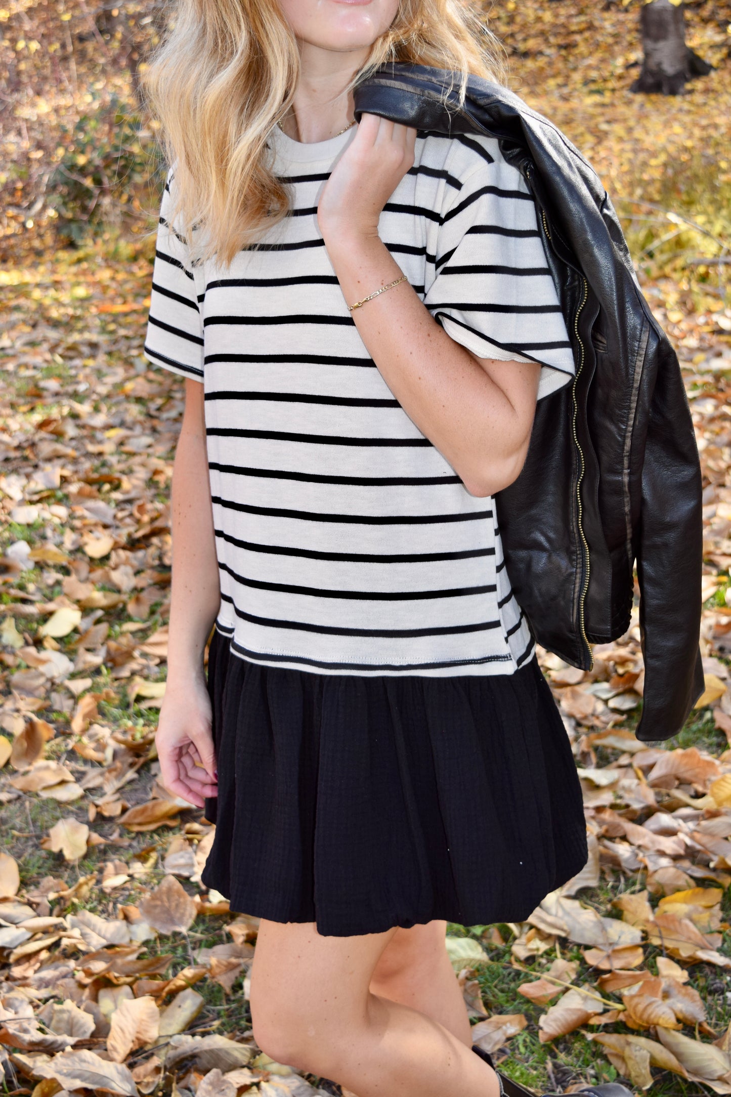 Sweet Stripes Bubble Dress