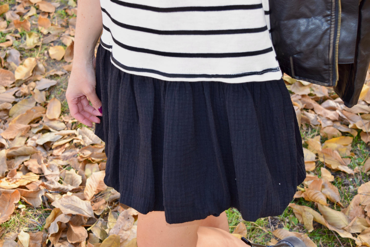 Sweet Stripes Bubble Dress