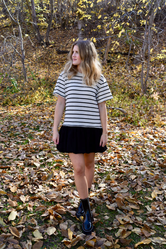 Sweet Stripes Bubble Dress
