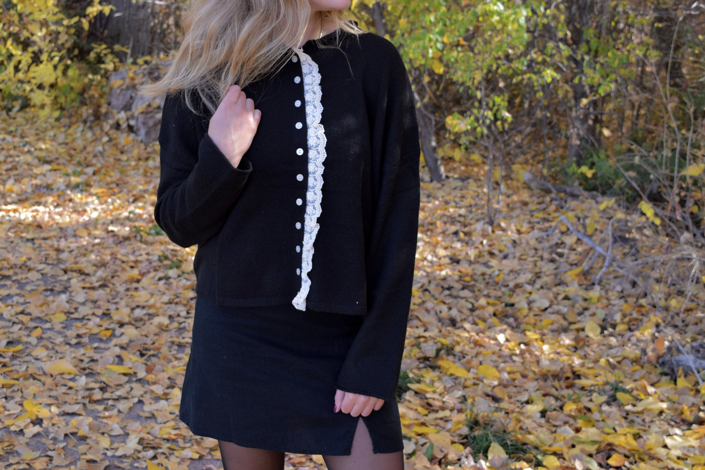 All Laced Up Cardigan