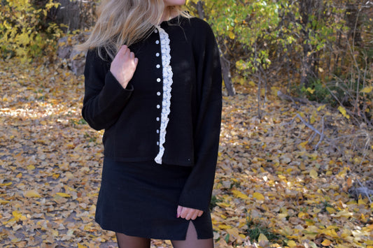 All Laced Up Cardigan