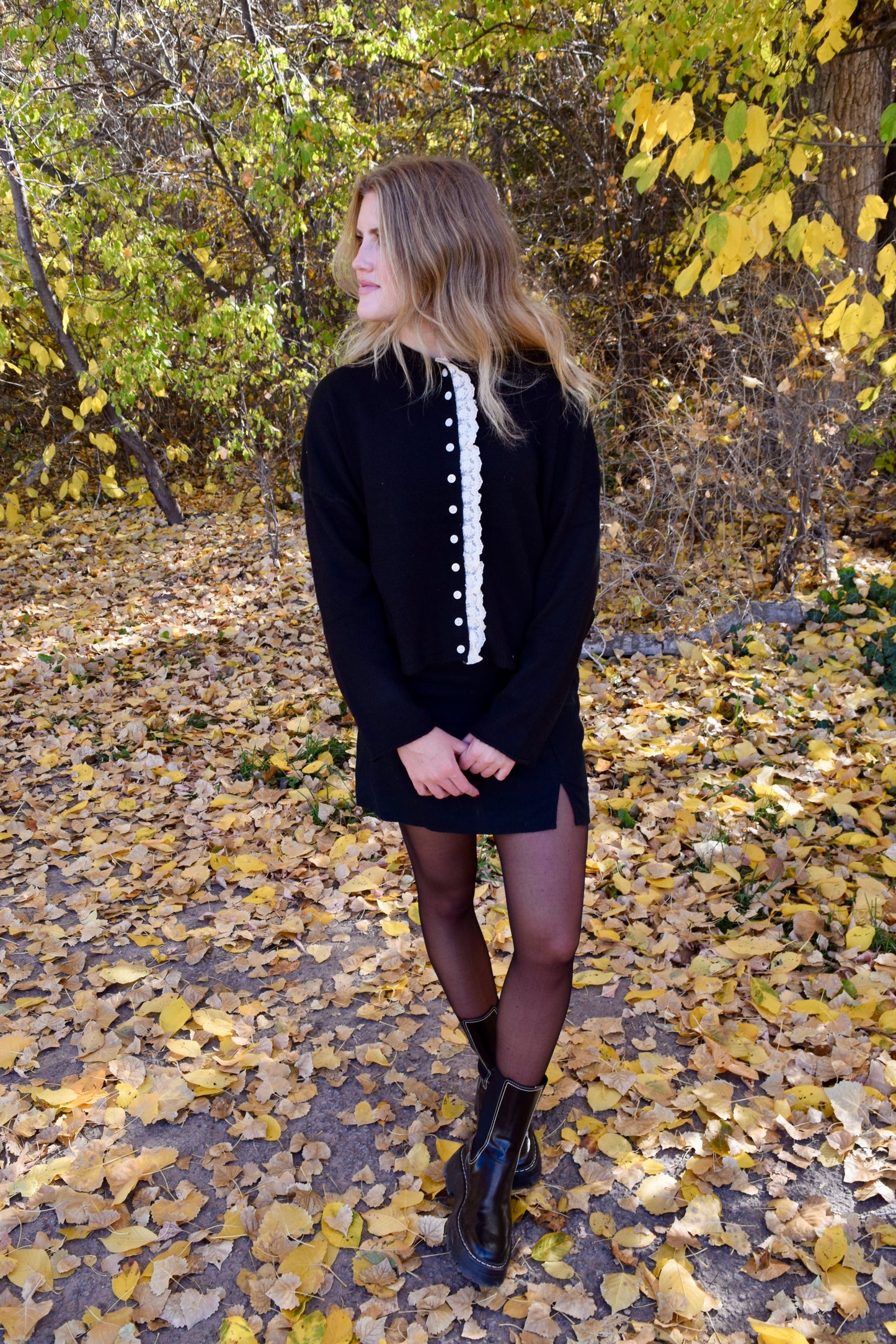 All Laced Up Cardigan