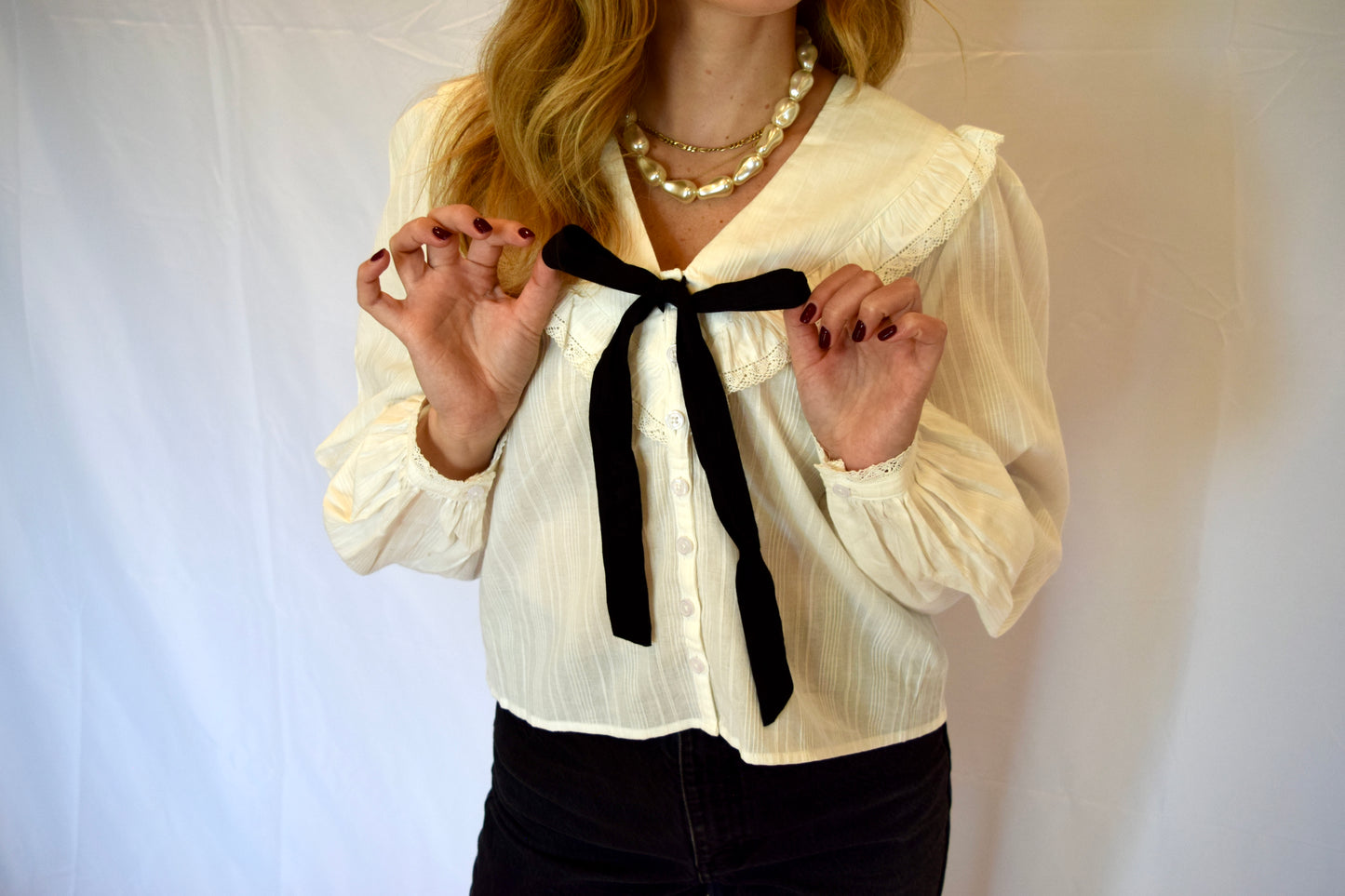 The Sweetheart Bow Blouse